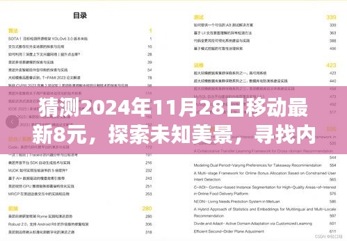 猜测2024年11月28日移动最新8元，探索未知美景，寻找内心的宁静，一场别开生面的移动最新8元之旅