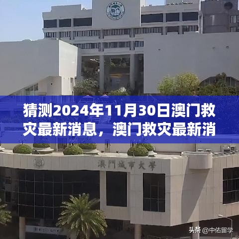 2024年11月30日澳门救灾最新预测，曙光与希望