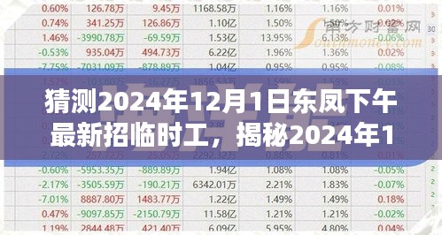 揭秘东凤工厂临时招工热潮，机会与挑战并存，预测东凤工厂临时工招募动态（2024年12月1日下午）