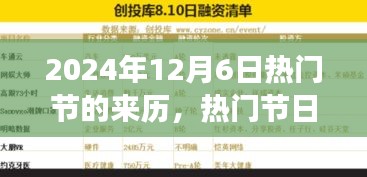 揭秘纪念特殊时刻，探寻2024年12月6日热门节日的来龙去脉与起源