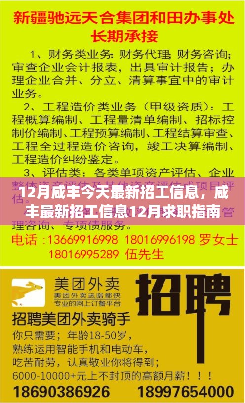12月咸丰最新招工信息汇总，求职指南与应聘技巧，助你成功找到心仪岗位