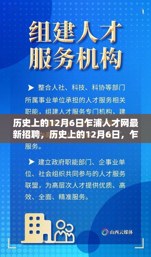 历史上的12月6日，乍浦人才网最新招聘动态发布