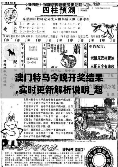 澳门特马今晚开奖结果,实时更新解析说明_超级版2.512