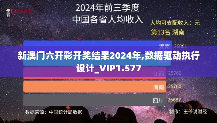新澳门六开彩开奖结果2024年,数据驱动执行设计_VIP1.577