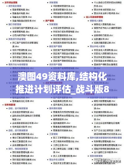 澳图49资料库,结构化推进计划评估_战斗版8.590