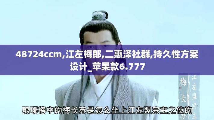48724ccm,江左梅郎,二惠泽社群,持久性方案设计_苹果款6.777