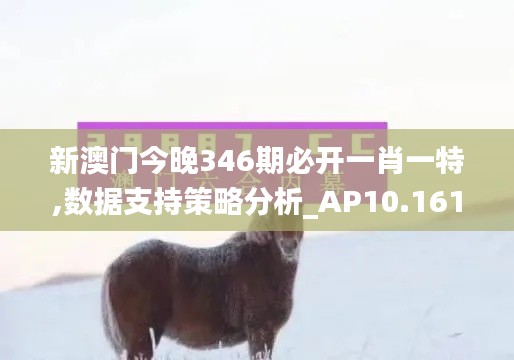 新澳门今晚346期必开一肖一特,数据支持策略分析_AP10.161