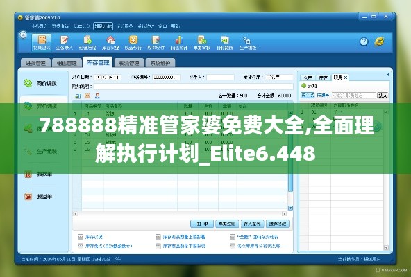 788888精准管家婆免费大全,全面理解执行计划_Elite6.448