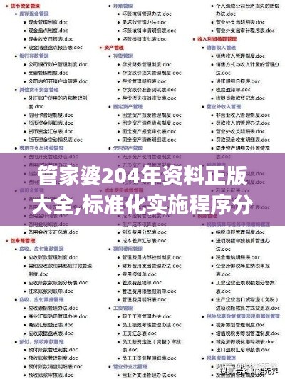 管家婆204年资料正版大全,标准化实施程序分析_HDR2.675