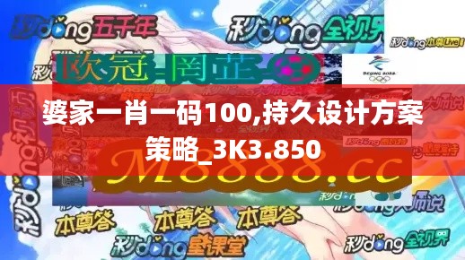 婆家一肖一码100,持久设计方案策略_3K3.850