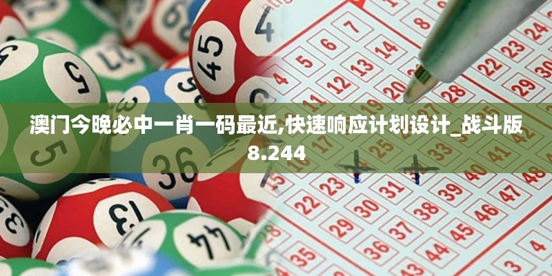 澳门今晚必中一肖一码最近,快速响应计划设计_战斗版8.244