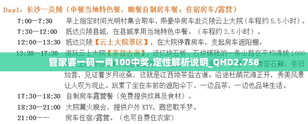 管家婆一码一肖100中奖,定性解析说明_QHD2.758