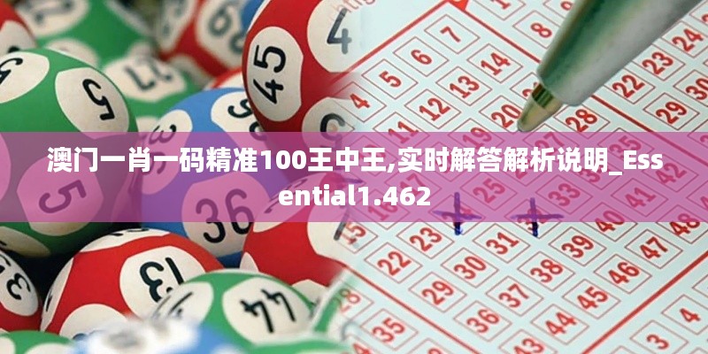 澳门一肖一码精准100王中王,实时解答解析说明_Essential1.462