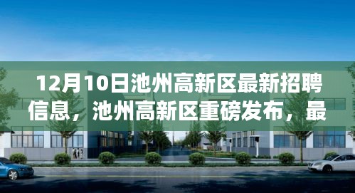 池州高新区最新科技招聘引领未来生活的高科技产品全新登场
