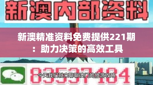 新澳精准资料免费提供221期：助力决策的高效工具
