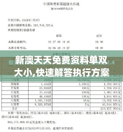 新澳天天免费资料单双大小,快速解答执行方案_pro2.436