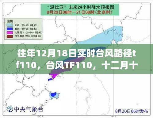 往年台风TF110风云传奇，十二月十八日实时路径揭秘