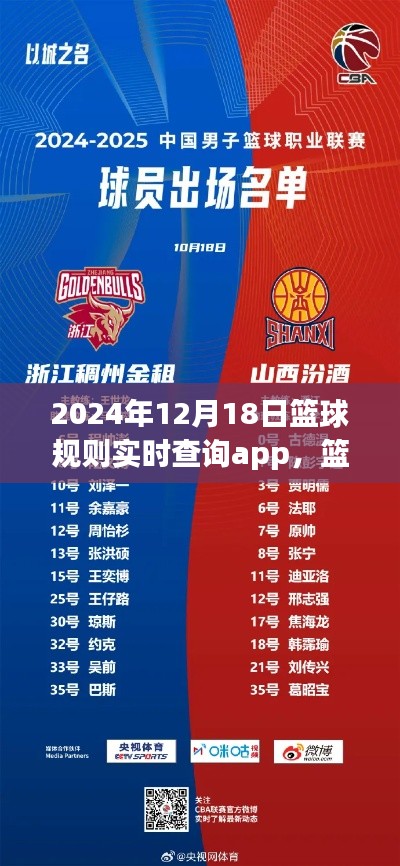 篮球规则实时查询app，开启篮球爱好者新视界，2024年年终更新发布