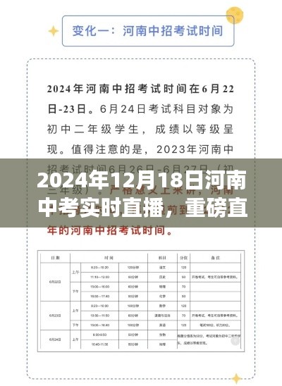 河南中考实时直播，解读考试动态，掌握考试信息！