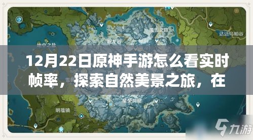 原神手游实时帧率探索，自然美景与心灵宁静之旅