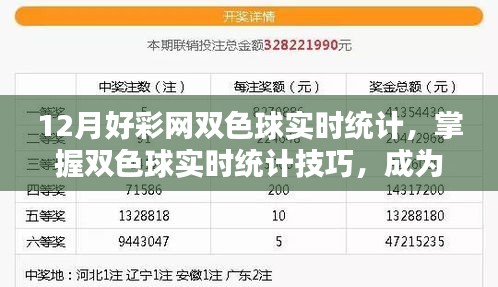 掌握双色球实时统计技巧，12月好彩网双色球实时统计步骤指南，成为彩票高手