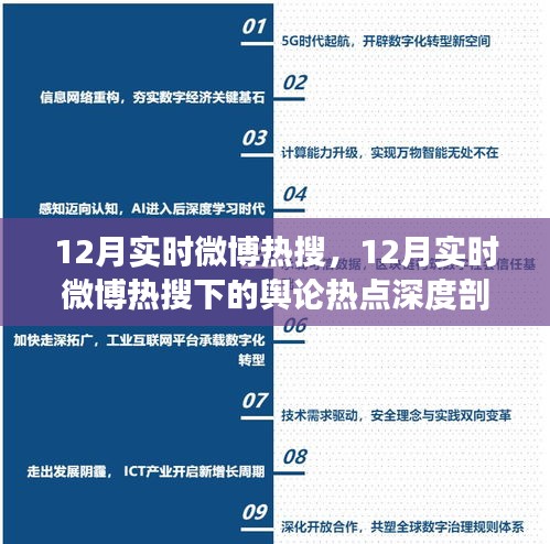 12月微博热搜下的舆论热点深度剖析