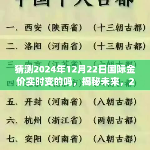 揭秘未来金价走势，2024年12月22日国际金价走势预测及分析揭秘实时变化。