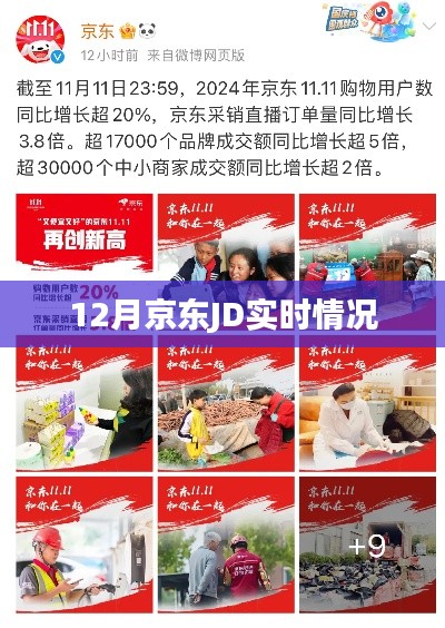京东JD 12月实时动态