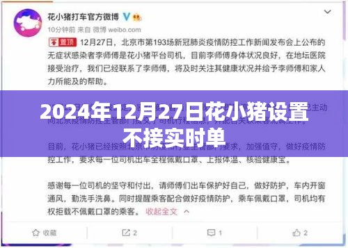 花小猪设置不接实时单的方法和步骤解析（日期标注）