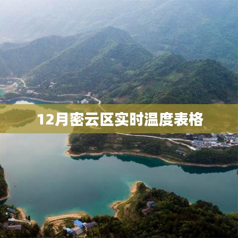 密云区12月实时温度表