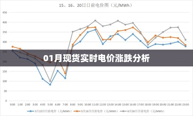 实时电价走势分析，一月份现货市场涨跌观察