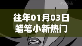 蜡笔小新元旦卡点美图热传