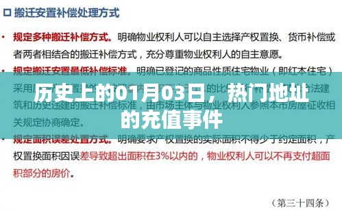 1月3日热门地址充值事件历史回顾