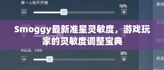 Smoggy最新准星灵敏度，游戏玩家的灵敏度调整宝典