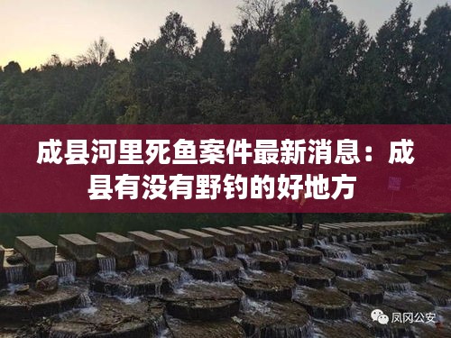 成县河里死鱼案件最新消息：成县有没有野钓的好地方 