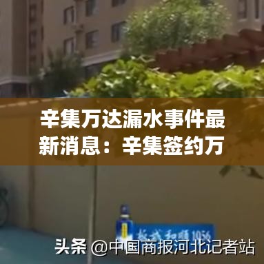 辛集万达漏水事件最新消息：辛集签约万达 