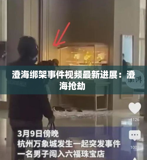 澄海绑架事件视频最新进展：澄海抢劫 