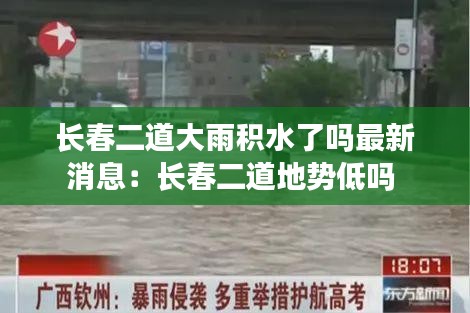 长春二道大雨积水了吗最新消息：长春二道地势低吗 