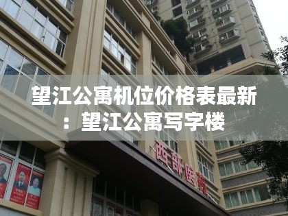 望江公寓机位价格表最新：望江公寓写字楼 