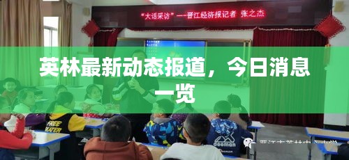 英林最新动态报道，今日消息一览