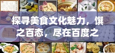 探寻美食文化魅力，馔之百态，尽在百度之中