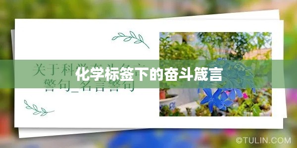 化学标签下的奋斗箴言