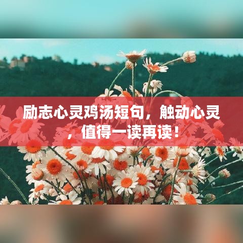励志心灵鸡汤短句，触动心灵，值得一读再读！