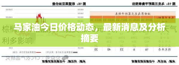 马家油今日价格动态，最新消息及分析摘要