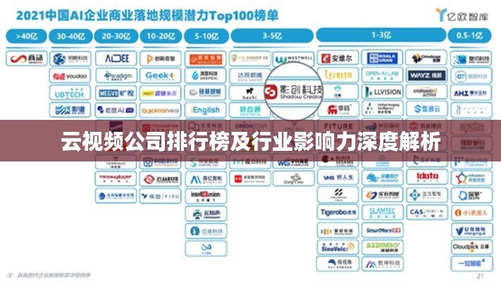 云视频公司排行榜及行业影响力深度解析