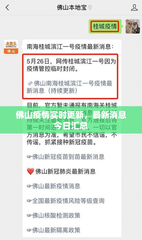 佛山疫情实时更新，最新消息今日汇总