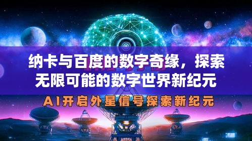 纳卡与百度的数字奇缘，探索无限可能的数字世界新纪元