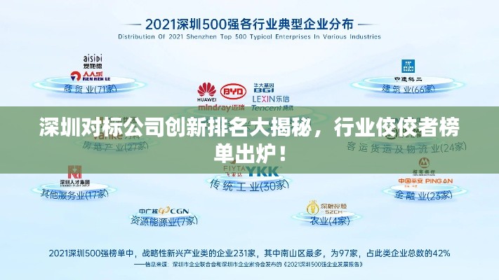 深圳对标公司创新排名大揭秘，行业佼佼者榜单出炉！