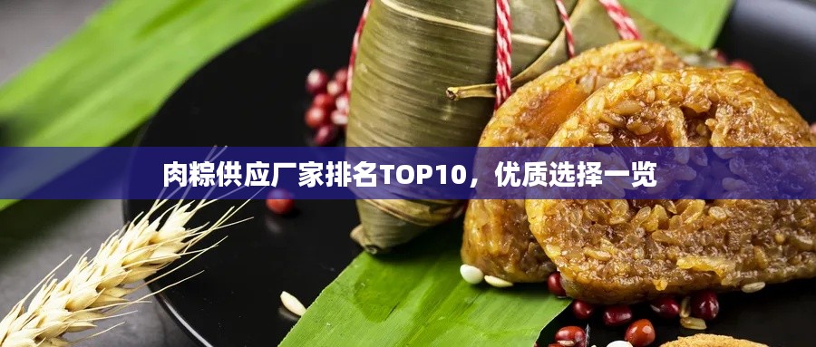 肉粽供应厂家排名TOP10，优质选择一览