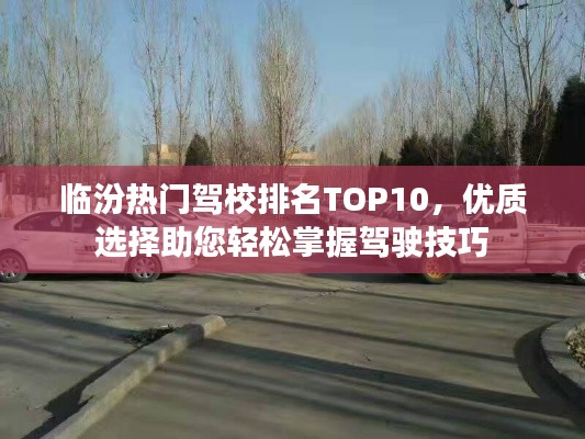 临汾热门驾校排名TOP10，优质选择助您轻松掌握驾驶技巧